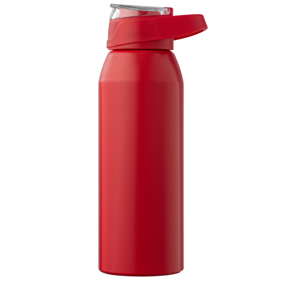 Branded 710ml Recycled Stainless Steel Sport Bottle in Red
