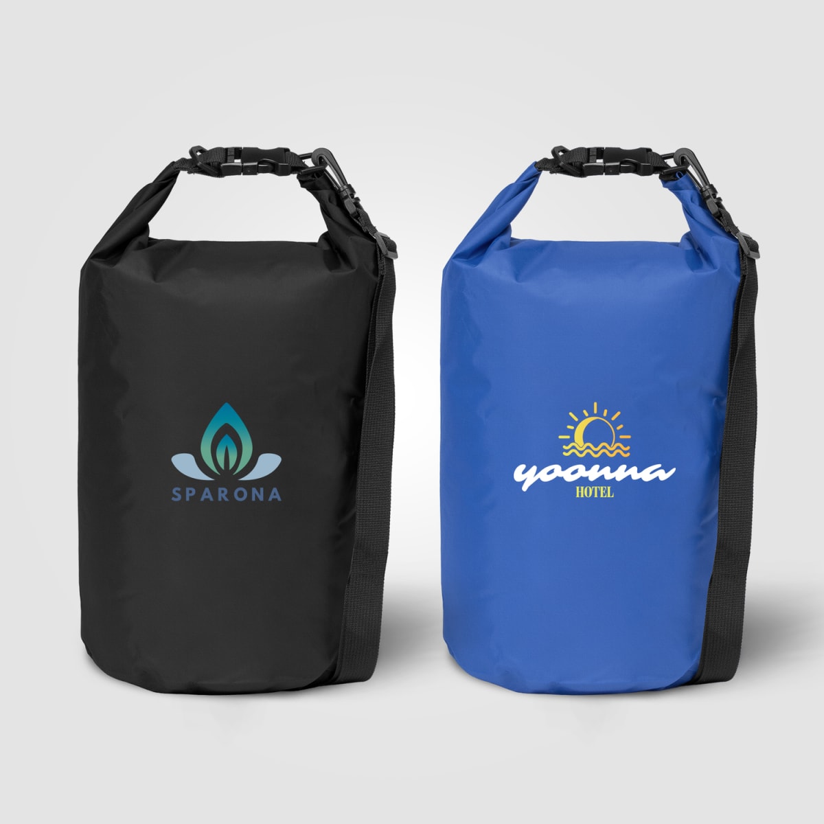 Branded Recycled Waterproof Roll-Top Dry Bag 10 L