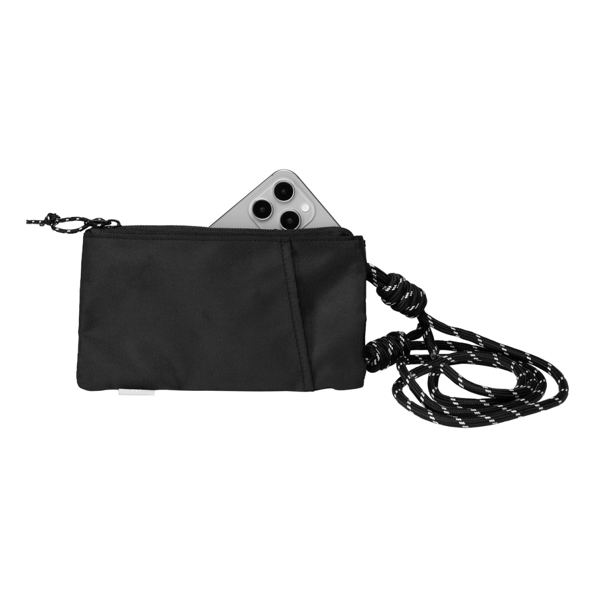 Branded rPET Multi-Pocket Crossbody Bag