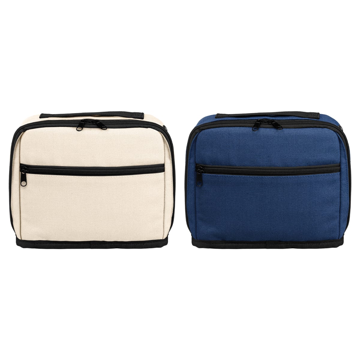 Branded Recycled Cotton Tech Organiser Pouch