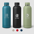 Branded Recycled Stainless Steel Insulated Bottle 530ml