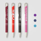 Branded Matte Aluminium Pen with Jumbo Refill