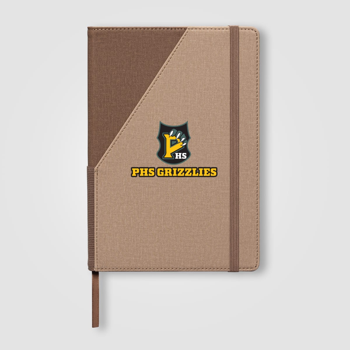 Branded Refillable A5 Journal with Front Pocket