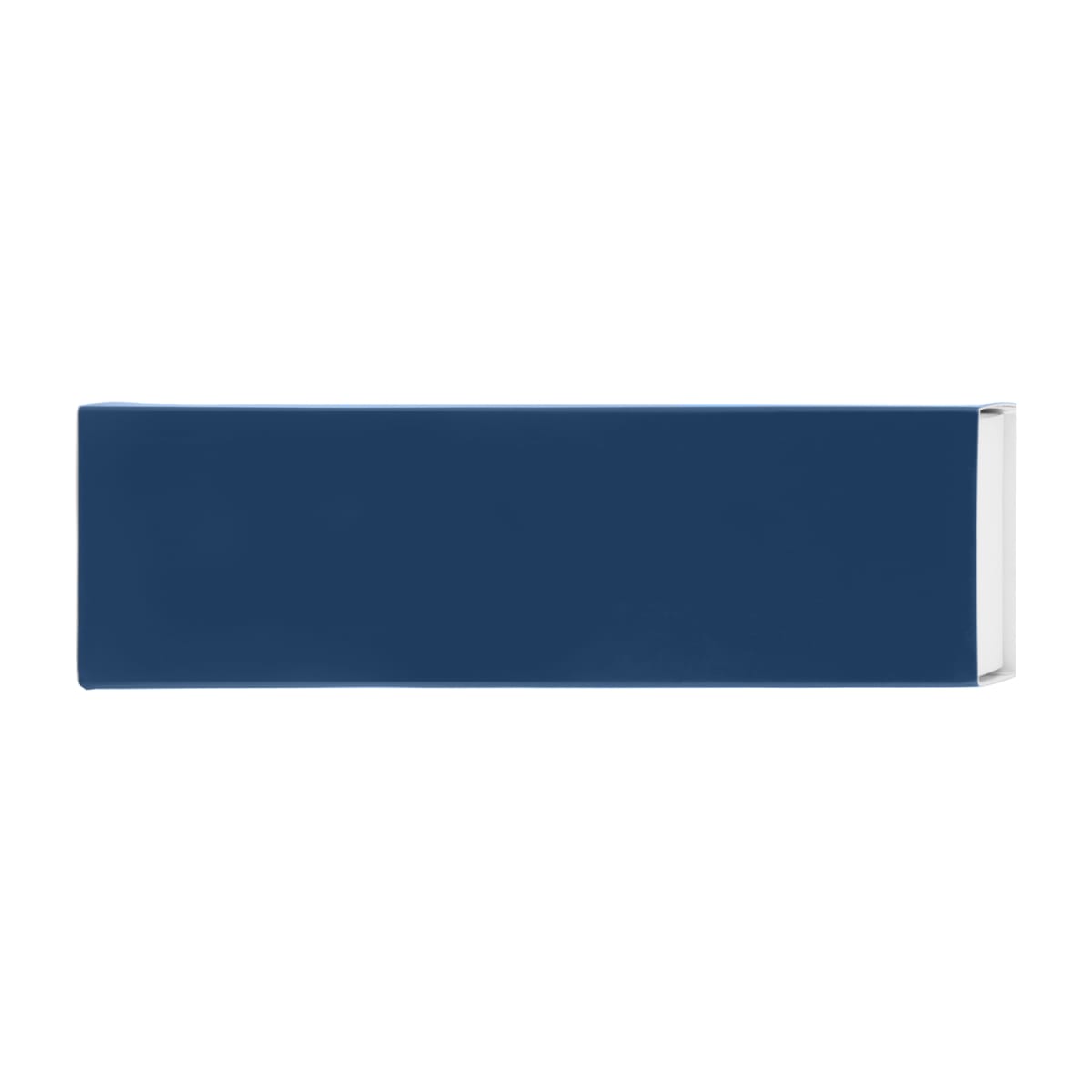 Branded Gift Box for Pens with Removable Sleeve and Ribbon in Dark Blue