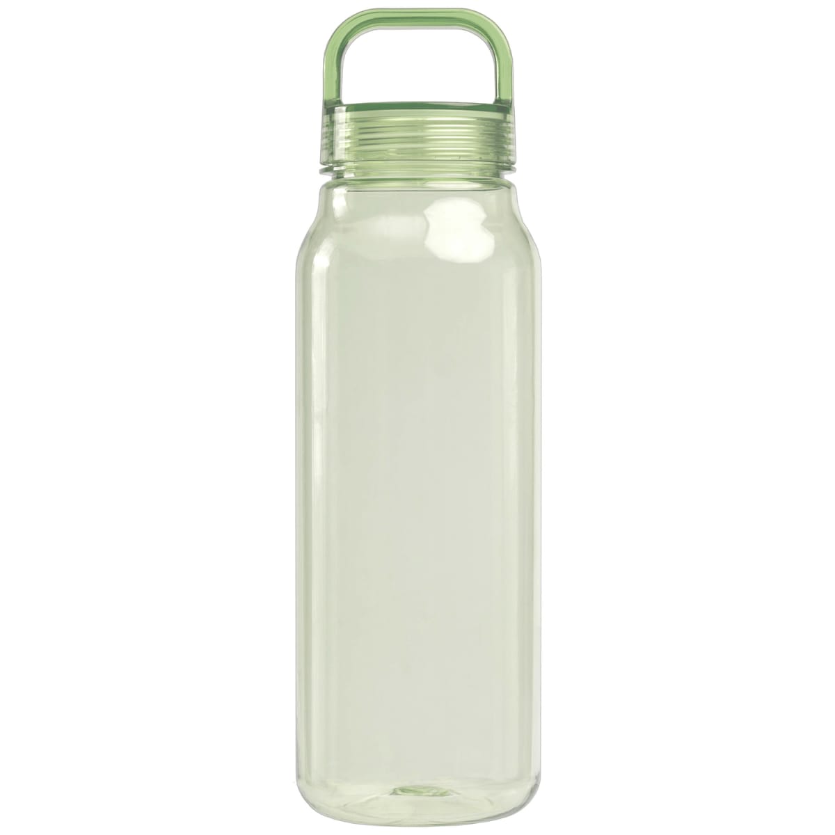Branded Recycled PET Water Bottle 1210ml in Green/Green