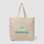 Branded 8oz Recycled Cotton Shopper Tote Bag
