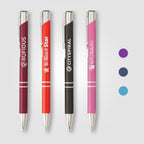 Branded Matte Aluminium Pen with Jumbo Refill