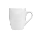 Branded White Ceramic Mug with Large Handle 415 ml