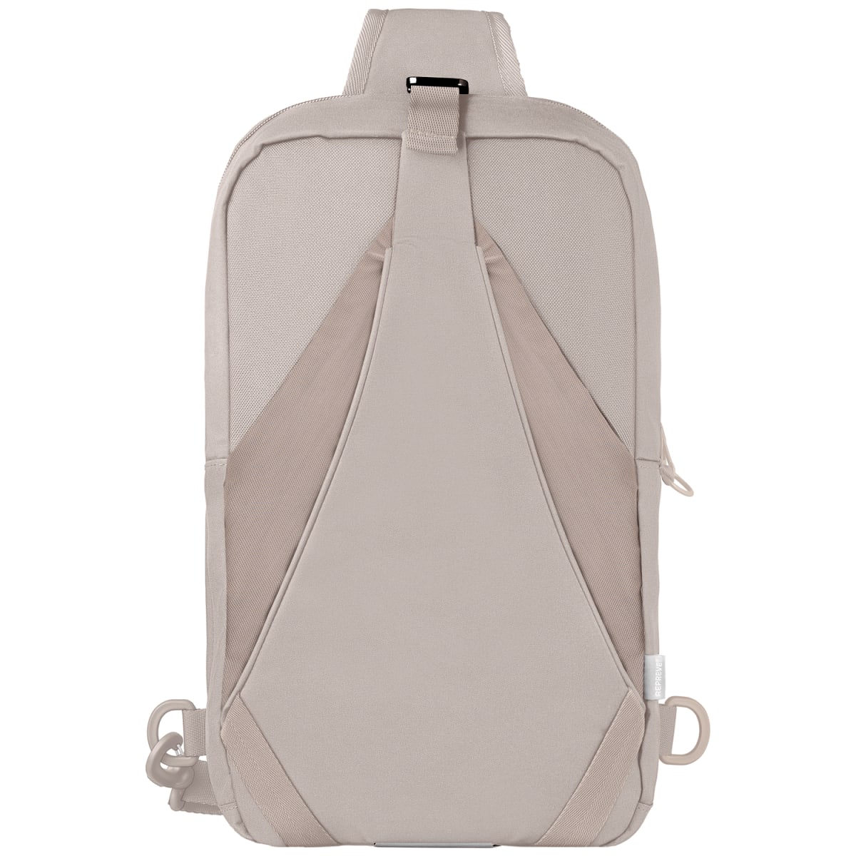 Branded Repreve Sling Bag with RFID Pocket in Dune