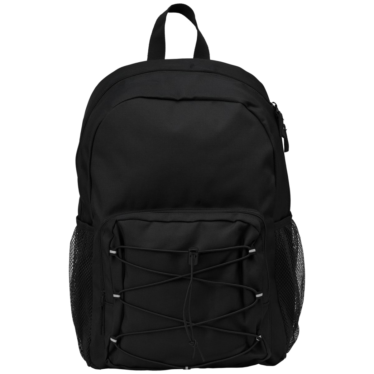 Branded rPET Sports Laptop Backpack in Black