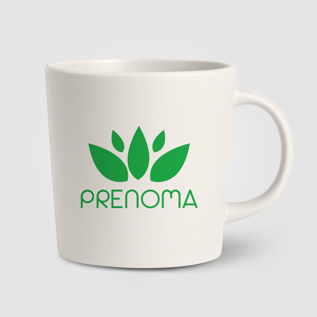 Branded Matte Glazed Ceramic Mug