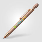 Branded Soft-Touch Metal Pen with Stylus