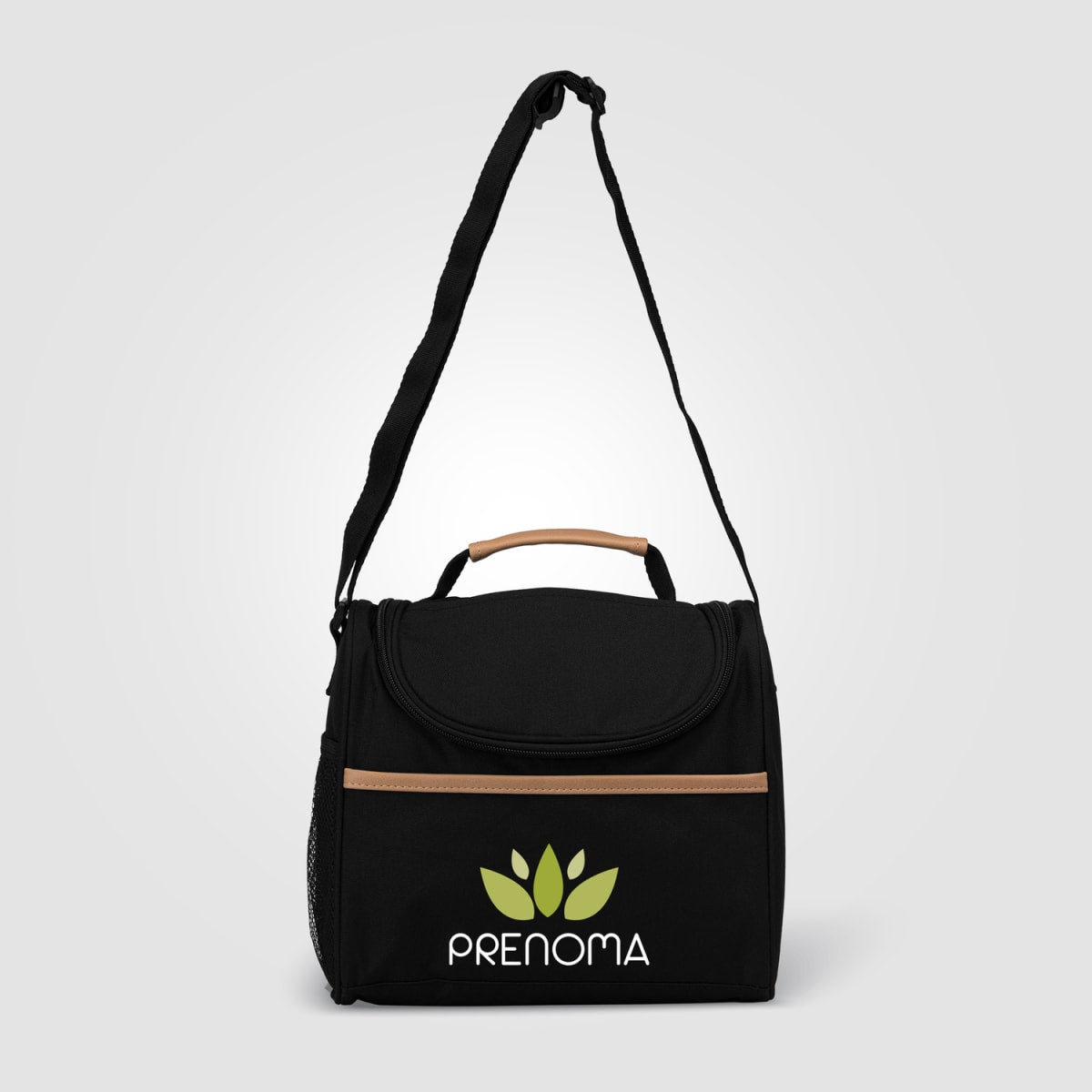 Branded Recycled rPET Cooler Bag with Front Pockets