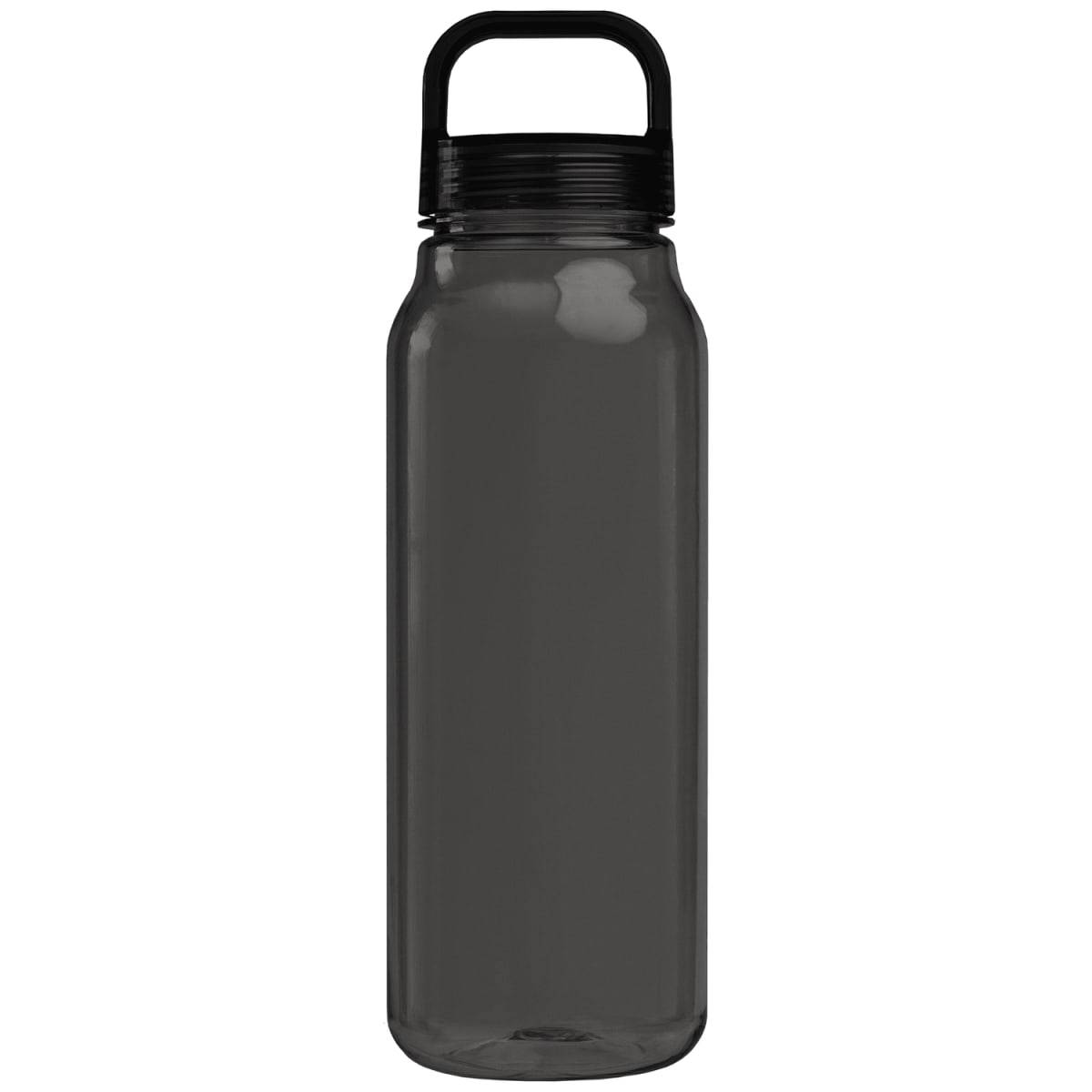 Branded Recycled PET Water Bottle 1210ml in Smoke/Smoke