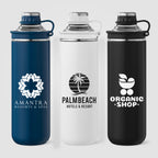 Branded Recycled Stainless Steel Vacuum Bottle - 680ml