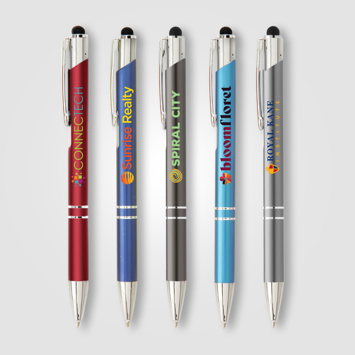 Branded Matte Aluminium Stylus Pen