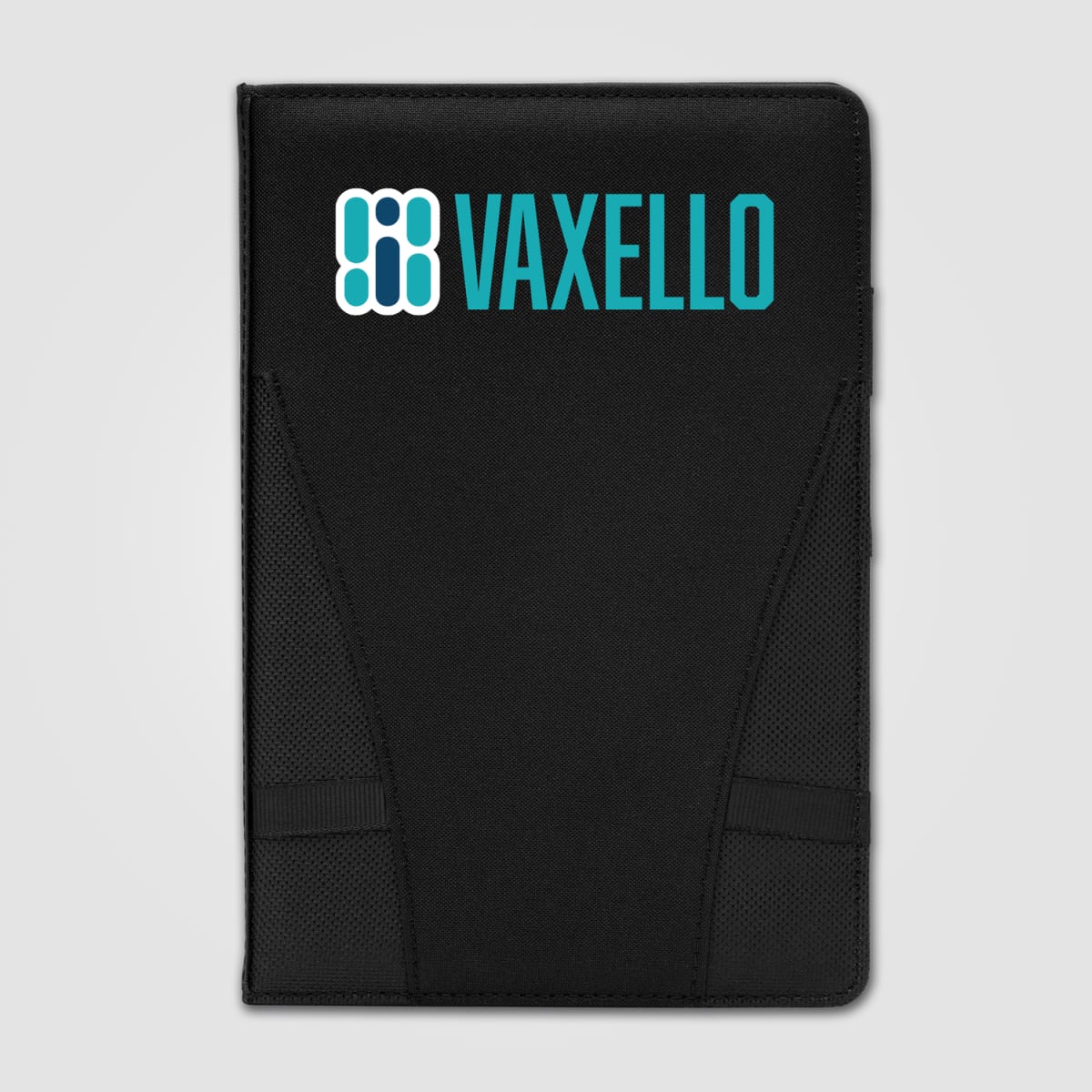 Branded A5 Tech Organiser Notebook with Phone Holder