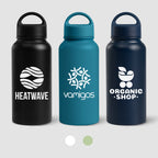 Branded 915ml Insulated Stainless Steel Bottle with Handle