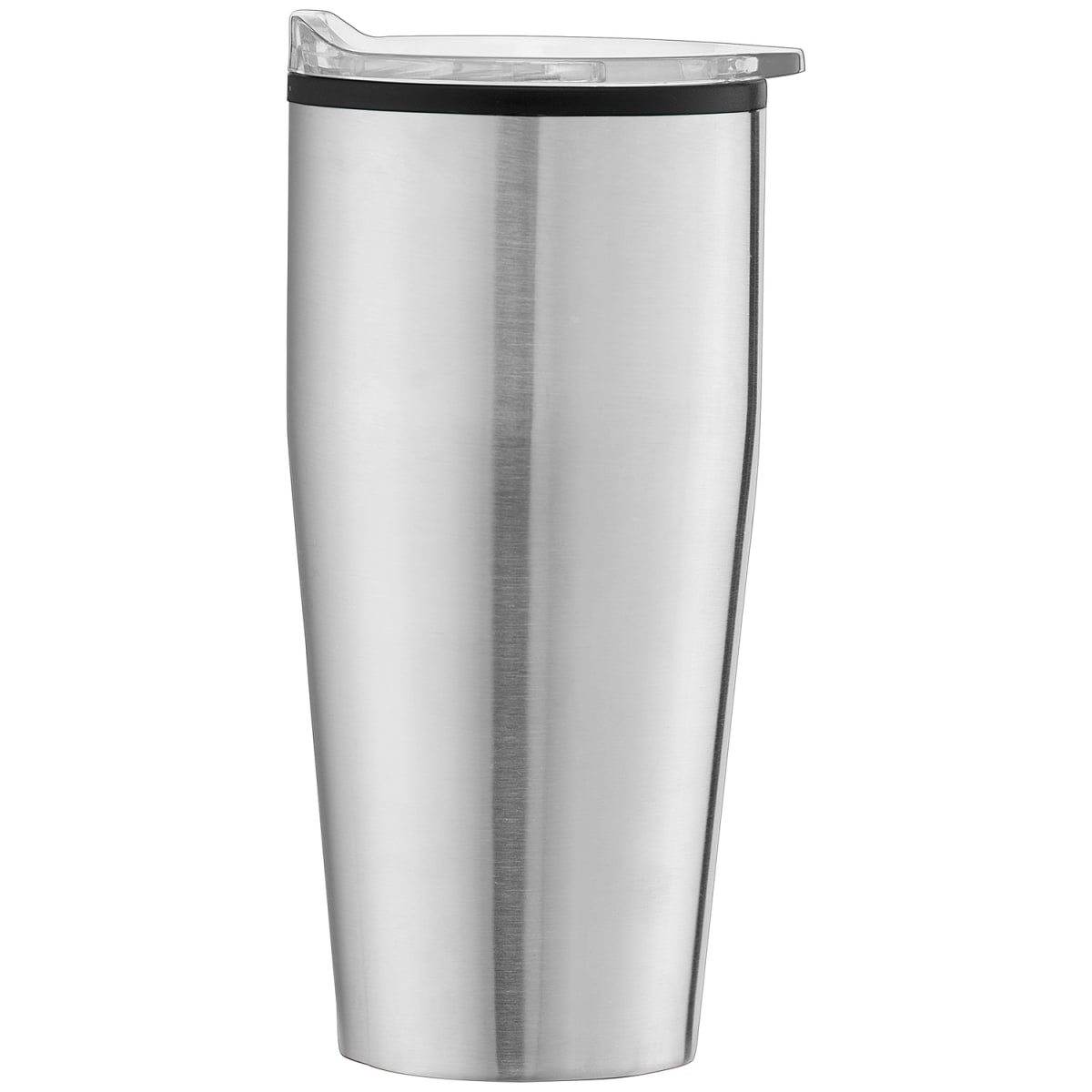 Branded Stainless Steel Tumbler - 530ml in Chrome