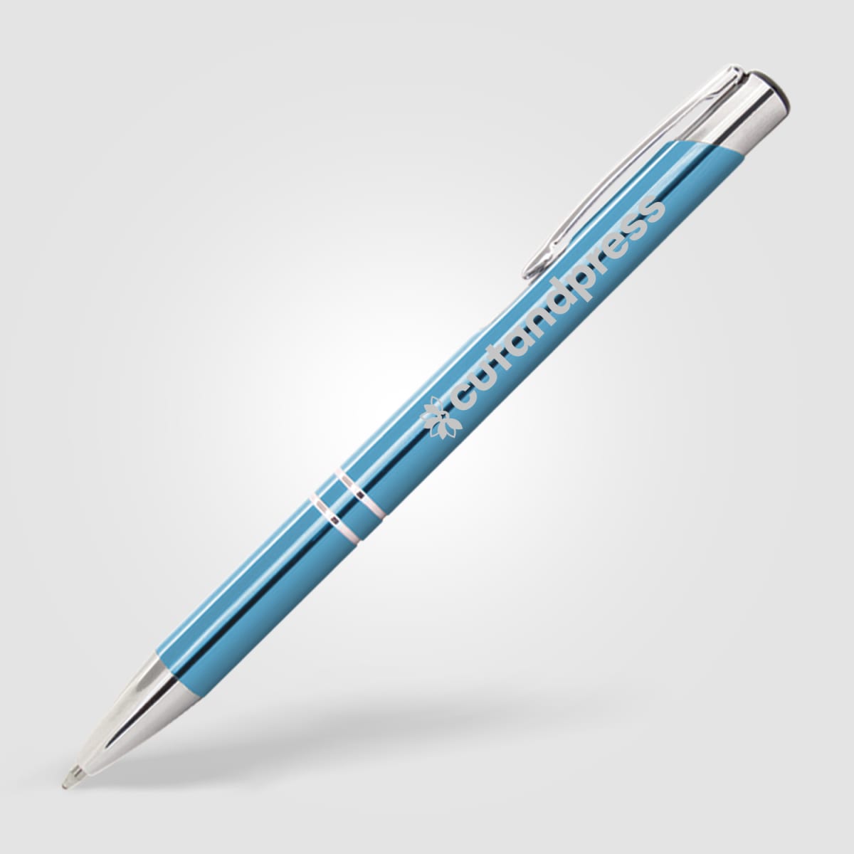Branded Anodised Aluminium Slim Pen