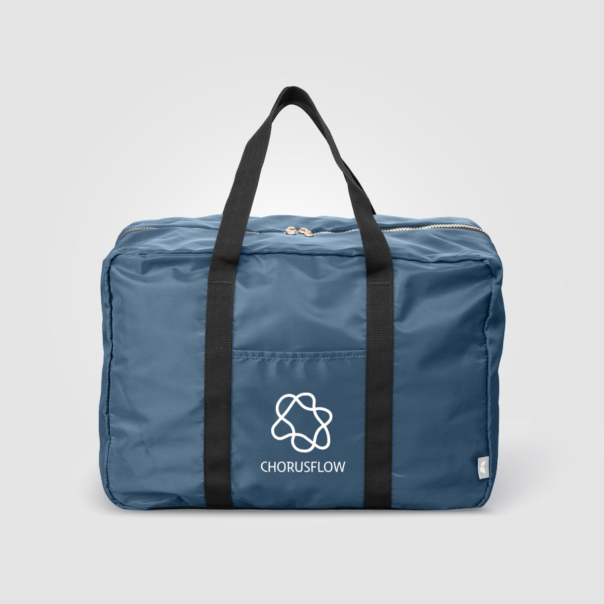 Branded Recycled Dual Compartment Travel Duffel - 33L