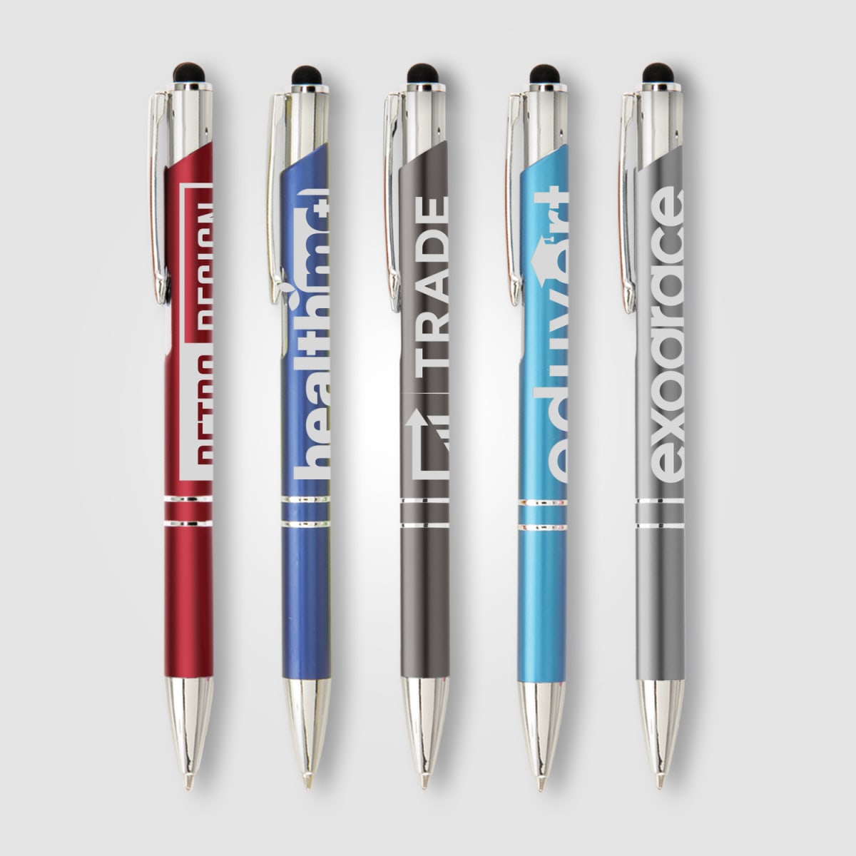 Branded Matte Aluminium Stylus Pen