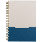 Branded Spiral Notebook with Recycled Cotton Cover
