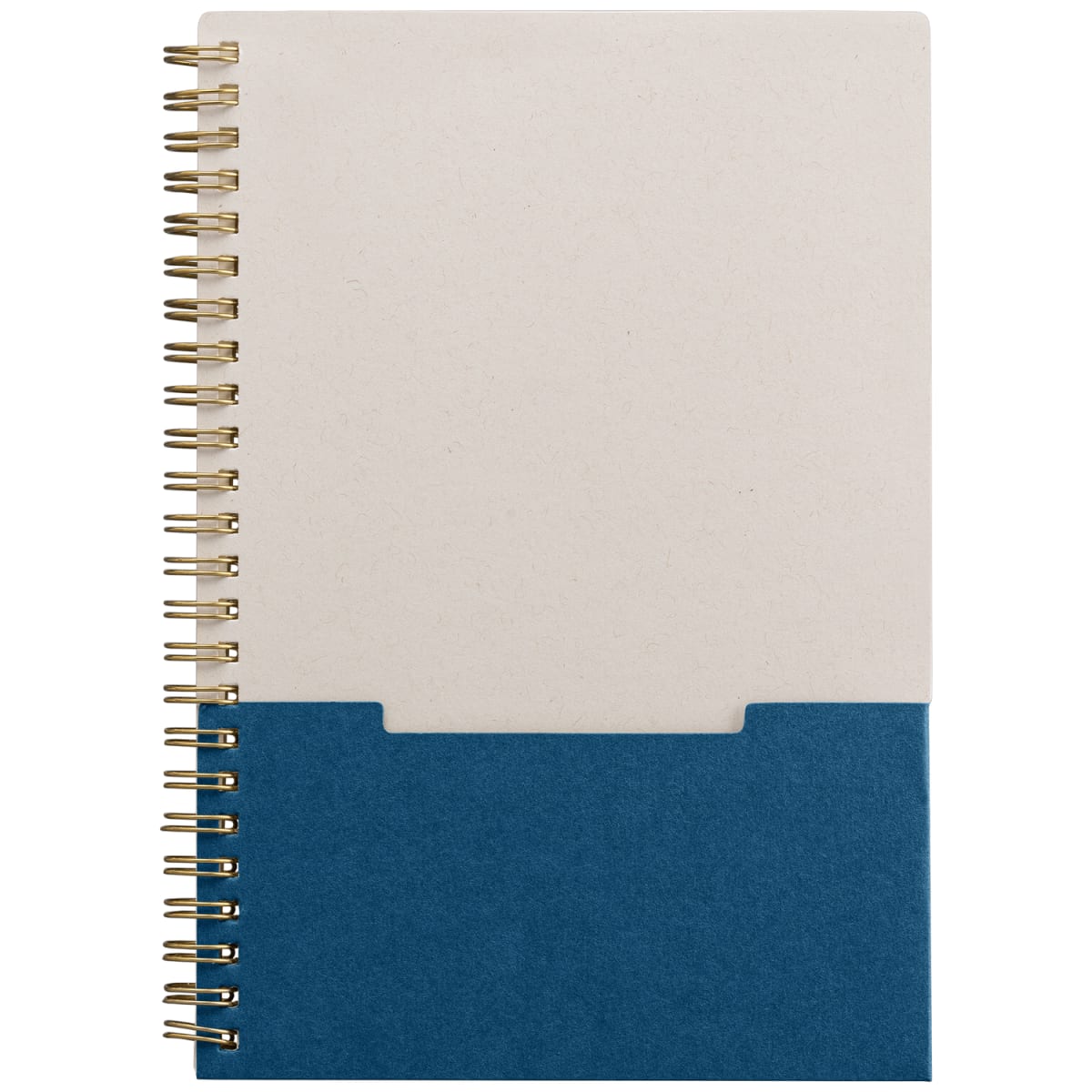 Branded Spiral Notebook with Recycled Cotton Cover