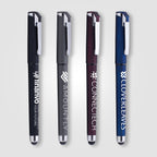Branded Soft-Touch Gel Pen with Stylus