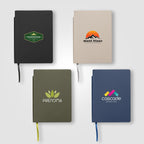 Branded Recycled PU Journal with Pen Loop