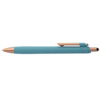 Branded Recycled Plastic Stylus Pen with Bronze Trim