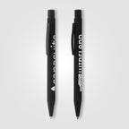 Branded All-Black Metal Ballpoint Pen