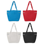 Branded Recycled Stripe Tote Bag - 20L