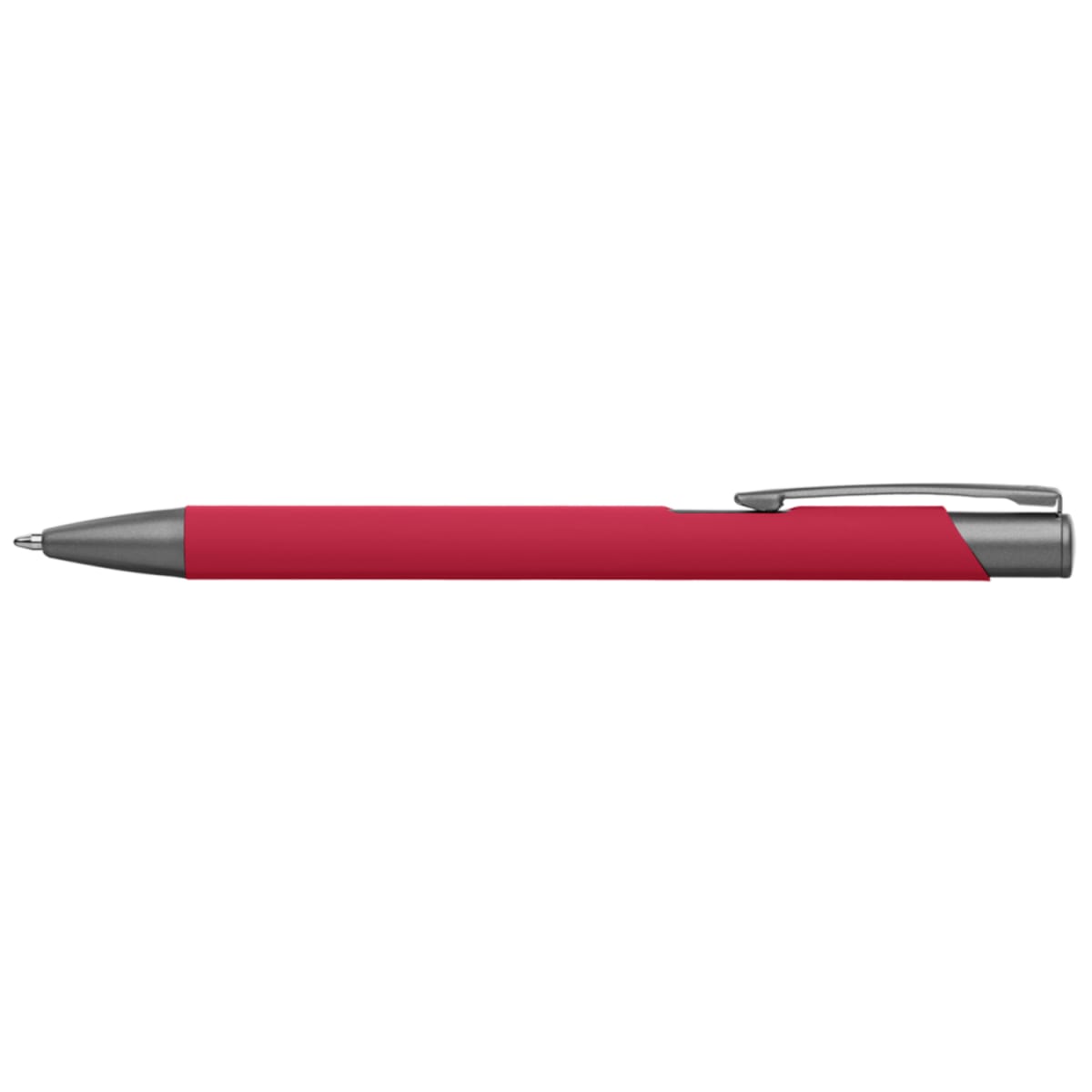 Branded Aluminium Pen with Gunmetal Trim