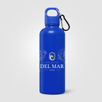 Branded Recycled Steel Water Bottle with Carabiner 750ml