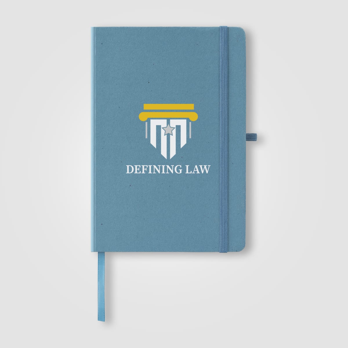 Branded Recycled Milk Carton A5 Hard Cover Notebook