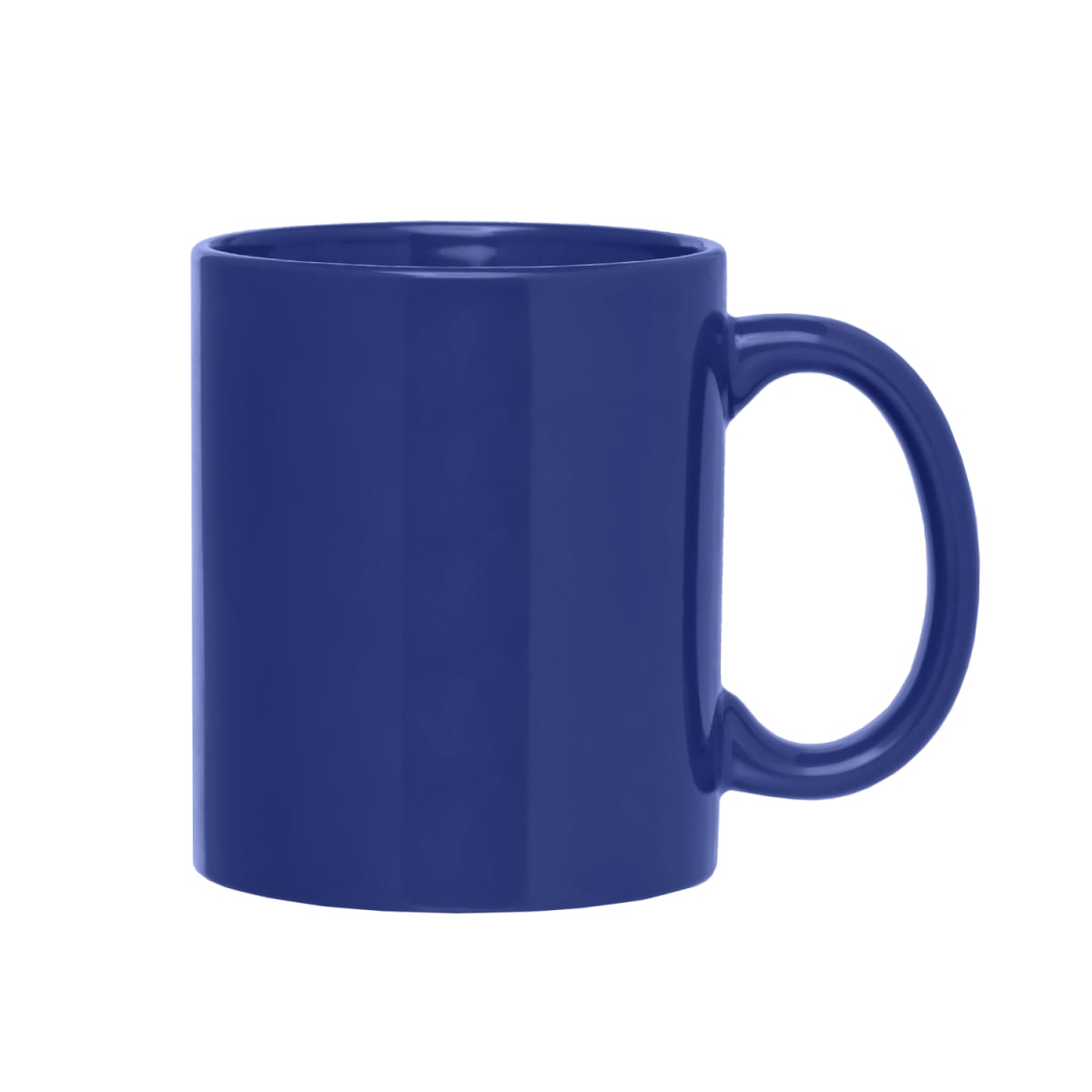 Branded Classic Colour Ceramic Coffee Mug 355 ml in Blue