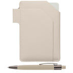 Branded PU Passport Holder and Pen Set