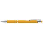 Branded Soft-Touch Metal Pen with Top Stylus