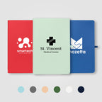 Branded Stone Paper Soft Touch Lined Journal - A5