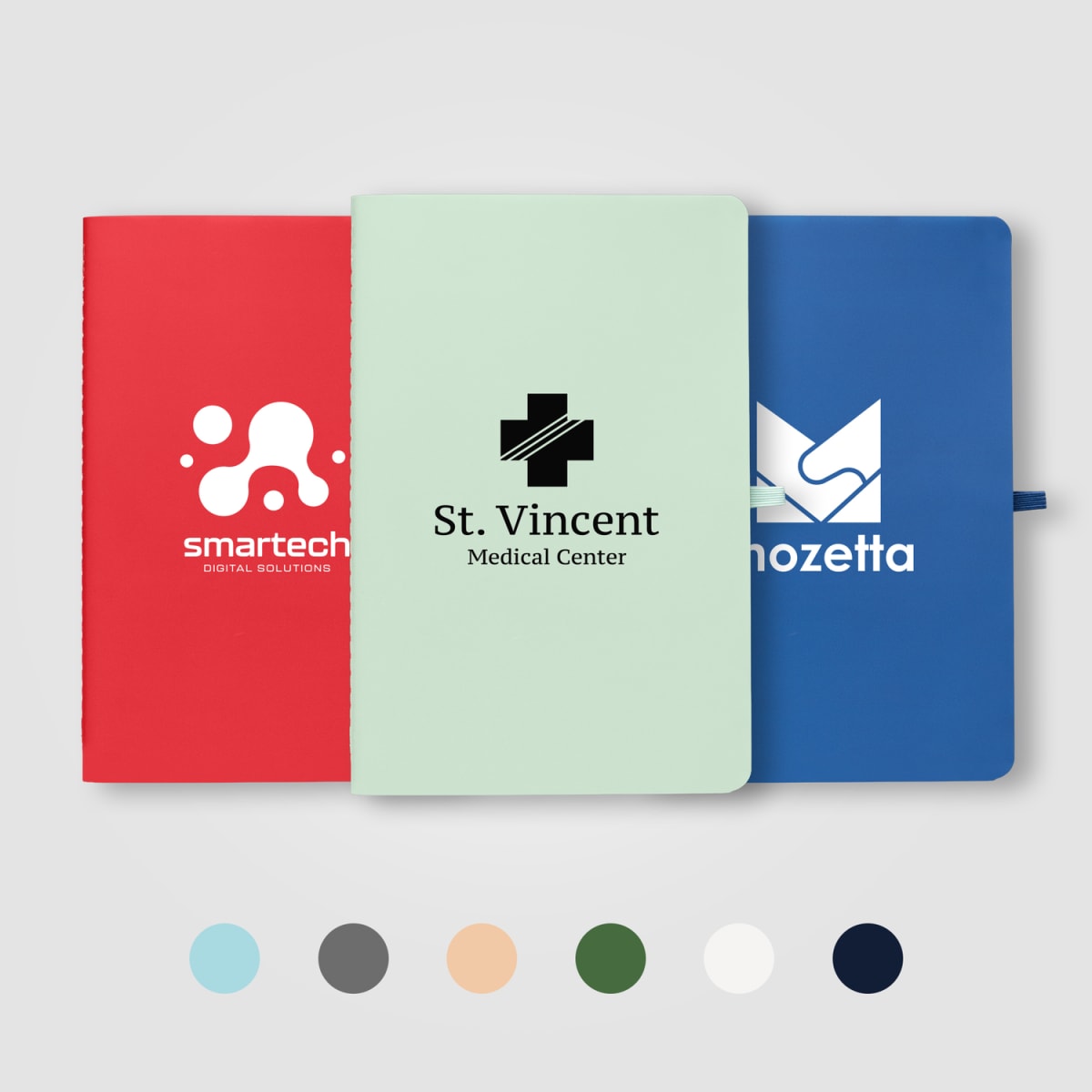 Branded Stone Paper Soft Touch Lined Journal - A5