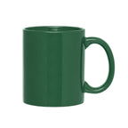 Branded Classic Colour Ceramic Coffee Mug 355 ml in Green