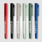 Branded Recycled Plastic Monochrome Gel Pen
