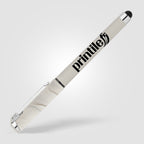 Branded Marbled Cap Gel Pen with Stylus