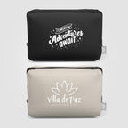 Branded Recycled PU Zippered Utility Pouch - 2L