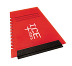 Branded Plastic Ice Scraper in Red