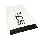 Branded Plastic Ice Scraper in White