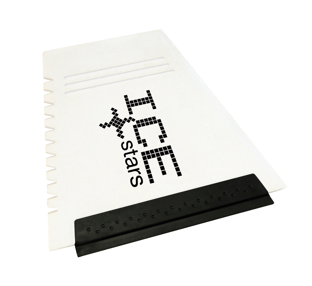 Branded Plastic Ice Scraper in White