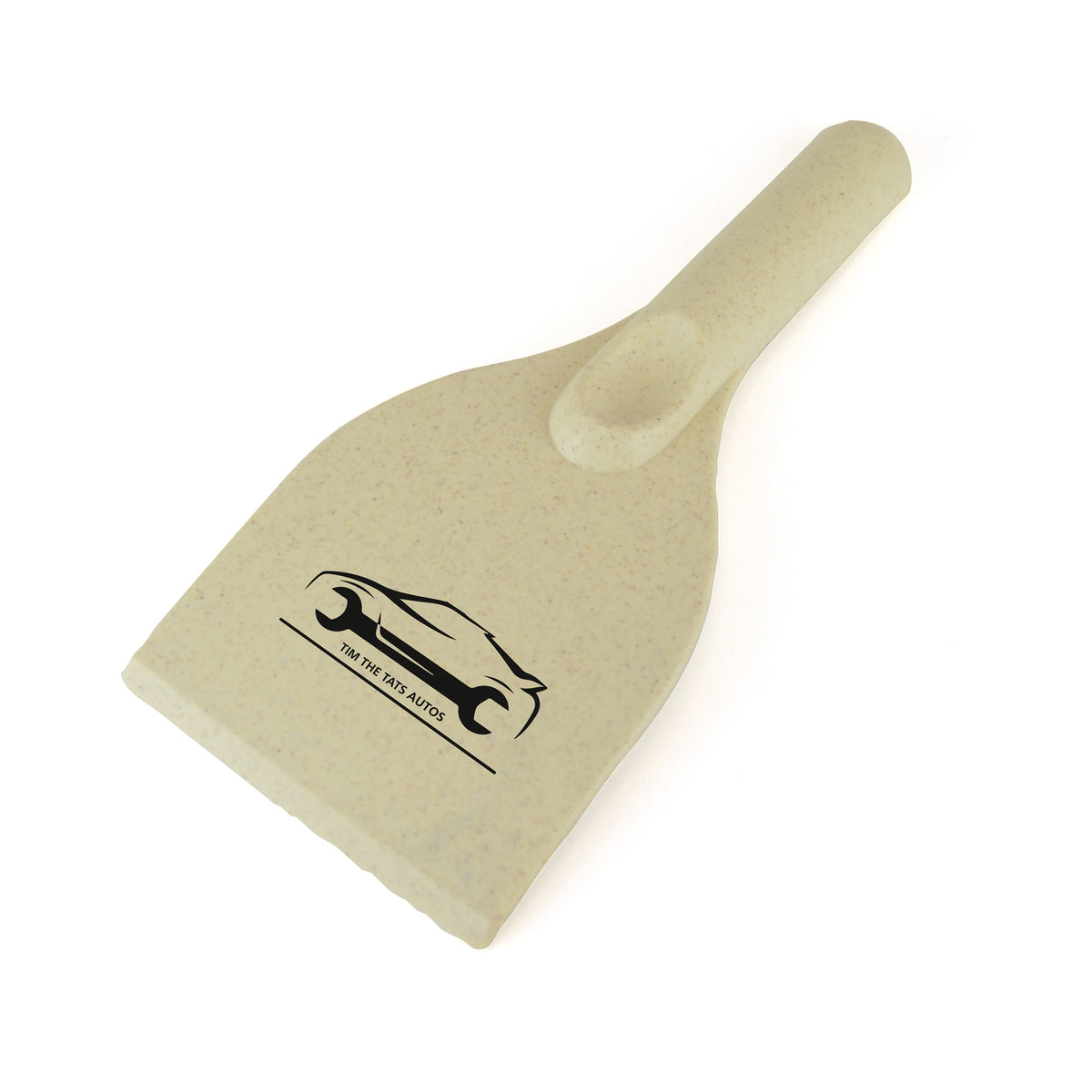 Branded Bamboo Fibre Blend Ice Scraper in Natural
