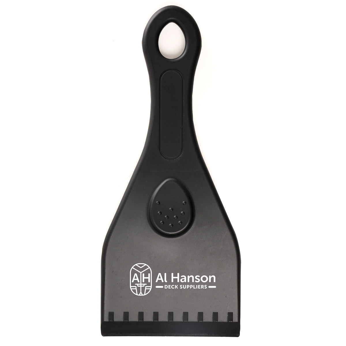 Branded Made in Britain Recycled Ice Scraper in Black